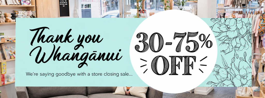BRICK & MORTAR CLOSING DOWN SALE!