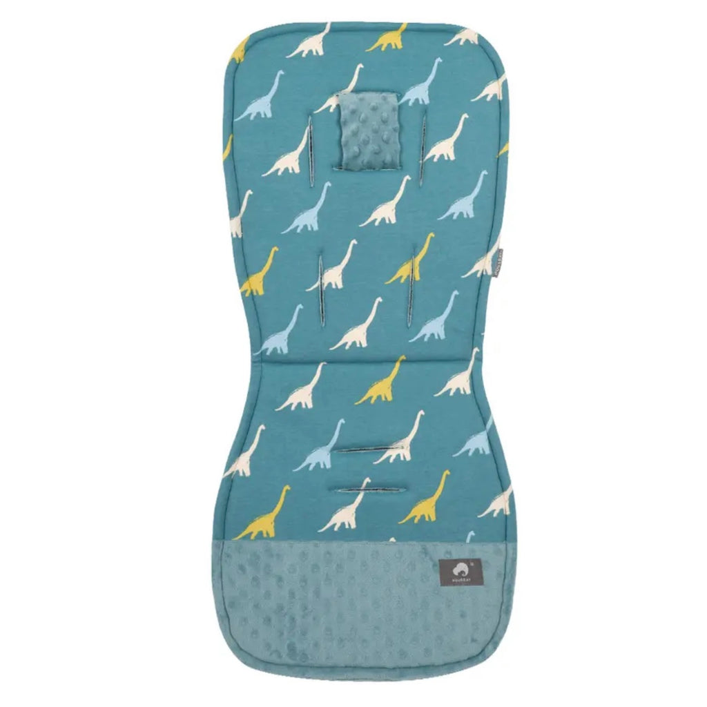Reversible Padded Pram Liner Dinosaur